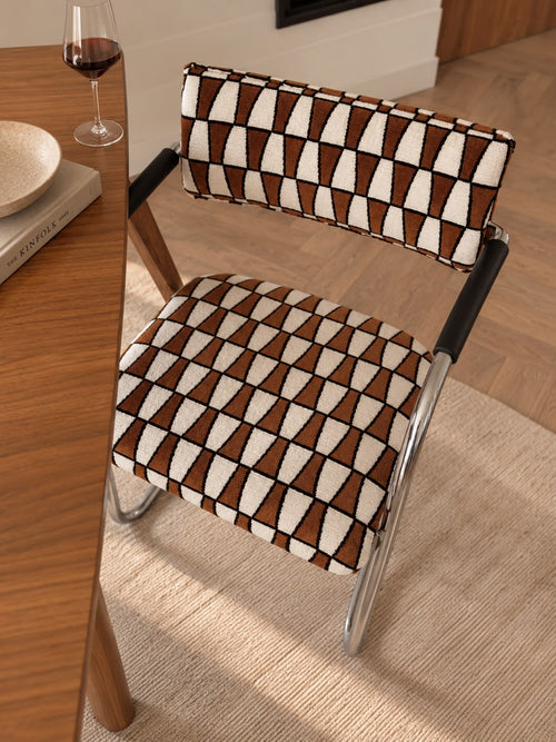 Checker eetkamerstoel